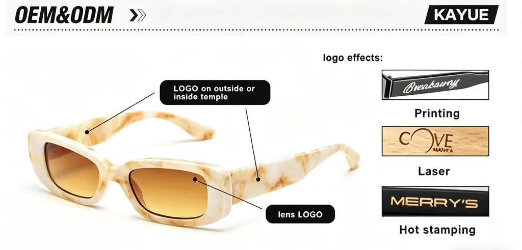 2026 Brand Designer Luxury Fashion Men's Sunglasses Rectangular Borderless Gradient Lens Unisex Titanium Frame UV400 Optical