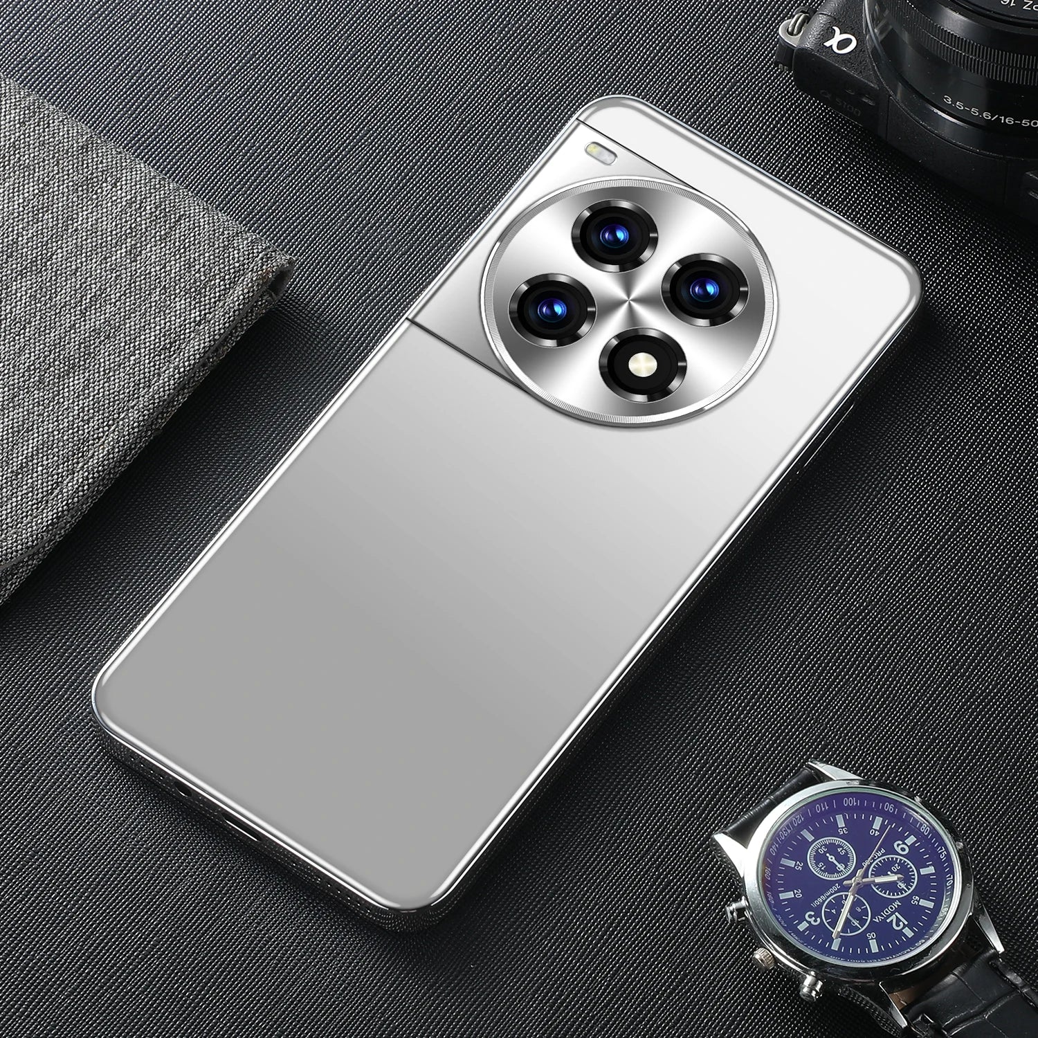 2025 Newest OnePlus 12R 5G Global, 12GB+256GB 7.3 Inch ColorOS 15 Deca Core Smart Phone - Tidesmit