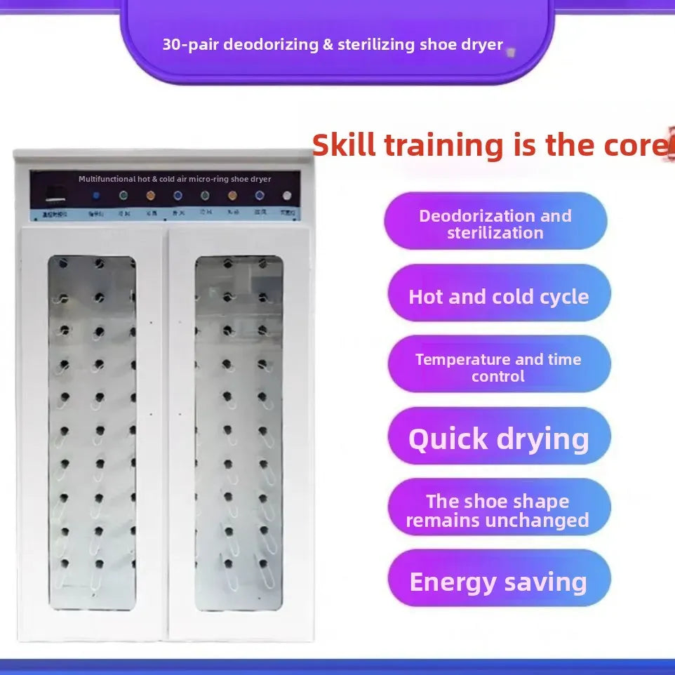 Commercial Shoe Washer Dryer with Sterilization
