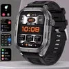 2025 New Outdoor Sport Smartwatch ZW66 2.01 Square Screen 300mAh Battery Health Heart Rate Monitoring Waterproof iOS Compatible - Tidesmit