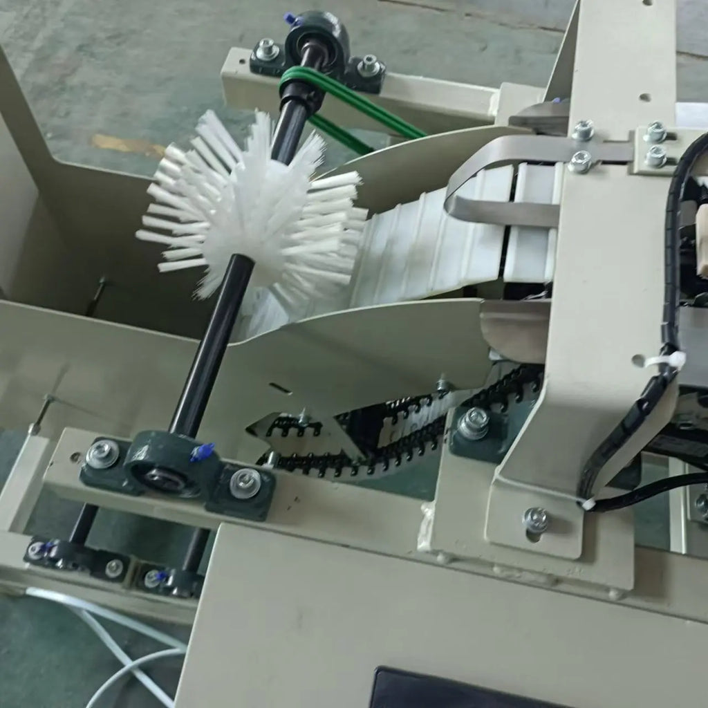 Small Business Counting Packaging Machine 114mm 93mm Ice Cream Stick Packaging Bulk Wooden Moulded Stick Bundling Machine