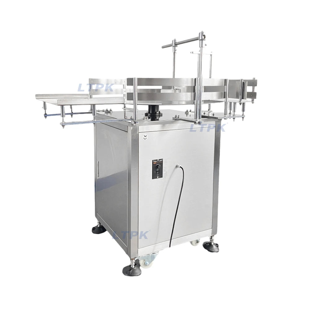 Production Line for Plastic Glass Bottle Sorting Machine Automatic Round Bottle Feeder Rotary Unscrambler