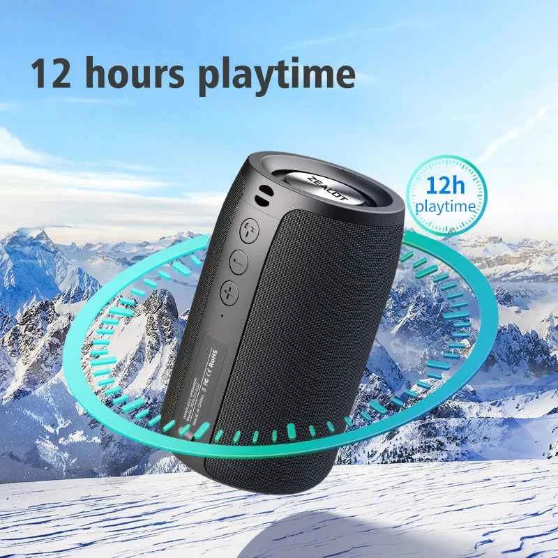 High Bass Sound Rechargeable Stereo Party Waterproof Smart Outdoor Mini Wireless Portable Blue Tooth Speaker With Microphone My Store