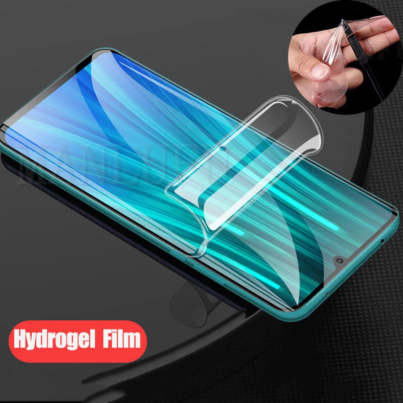 20D Soft Silicone TPU Hydrogel Film For Xiaomi Mi 9T CC9 Pro A3 Lite Mi Note 10Screen Protector Full Cover Redmi Note 7 6 8 Pro AE Tidesmit