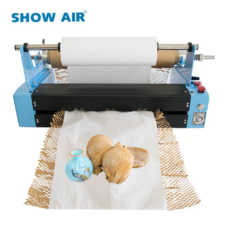 Convenient Honeycomb Paper Cutting Machine Automatic Expands Honeycomb Paper Wrap Dispenser Machine Auxiliary Equipment