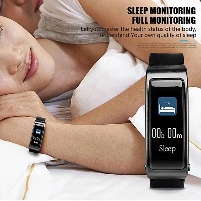 Cheap Smart Watch 2 in 1 Y3 Plus Band Health Tracker Pedometer Fitness Headphones Bracelet Wristband with Earbuds and Earphone - Tidesmit