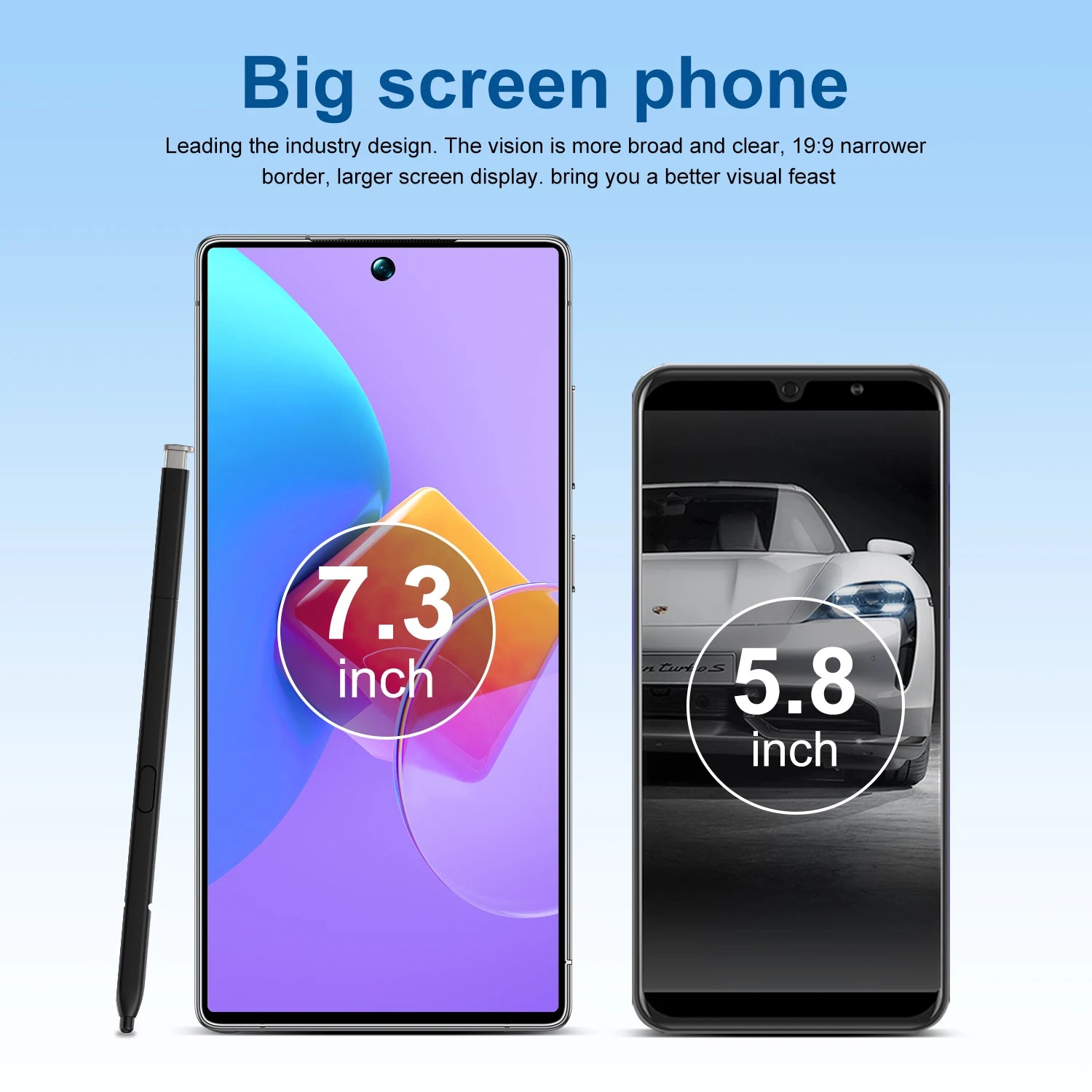 Real High Quality 22+1TB S25 ULTRA 7.3 Inch Smart Phones Wholesale Big Screen 5G Mobile Android Cell Phones Smartphone - Tidesmit