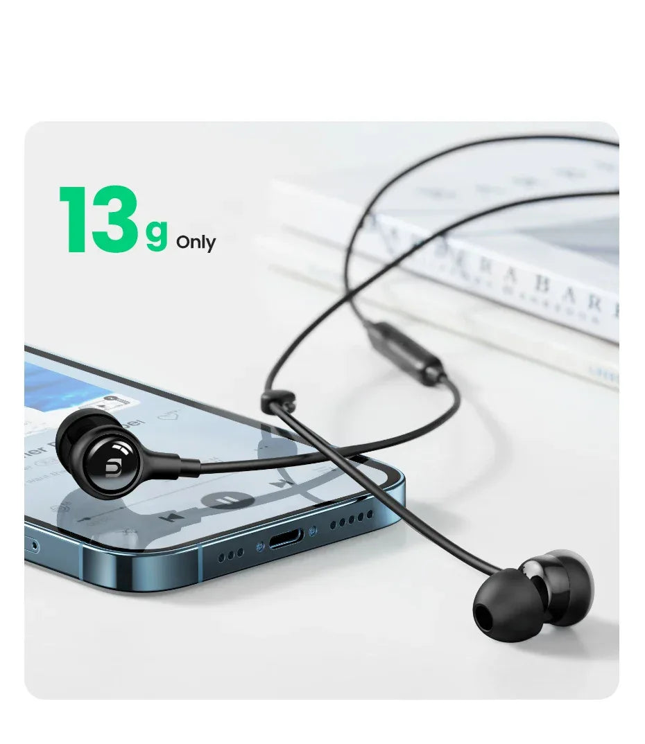 Wired Earbuds With Noise Cancelling Microphone by Tidesmit Tidesmit