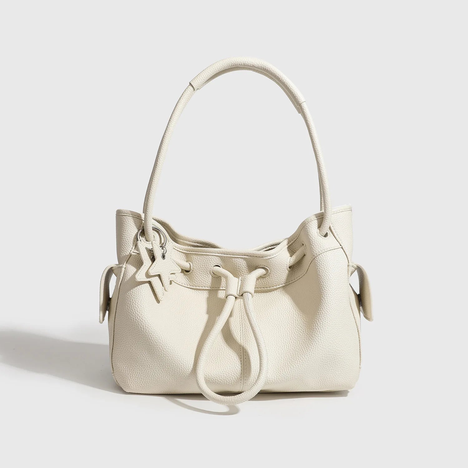 New Niche Design Light Luxury Underarm Shoulder Bag Women's Polyester Lining Two Straps Simple Large Capacity Commuting Handbag