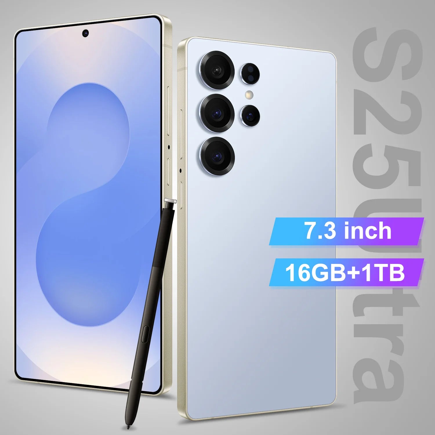 S25 Ultra 5G Smartphone 1TB 16GB RAM - Unlocked Dual SIM Tidesmit