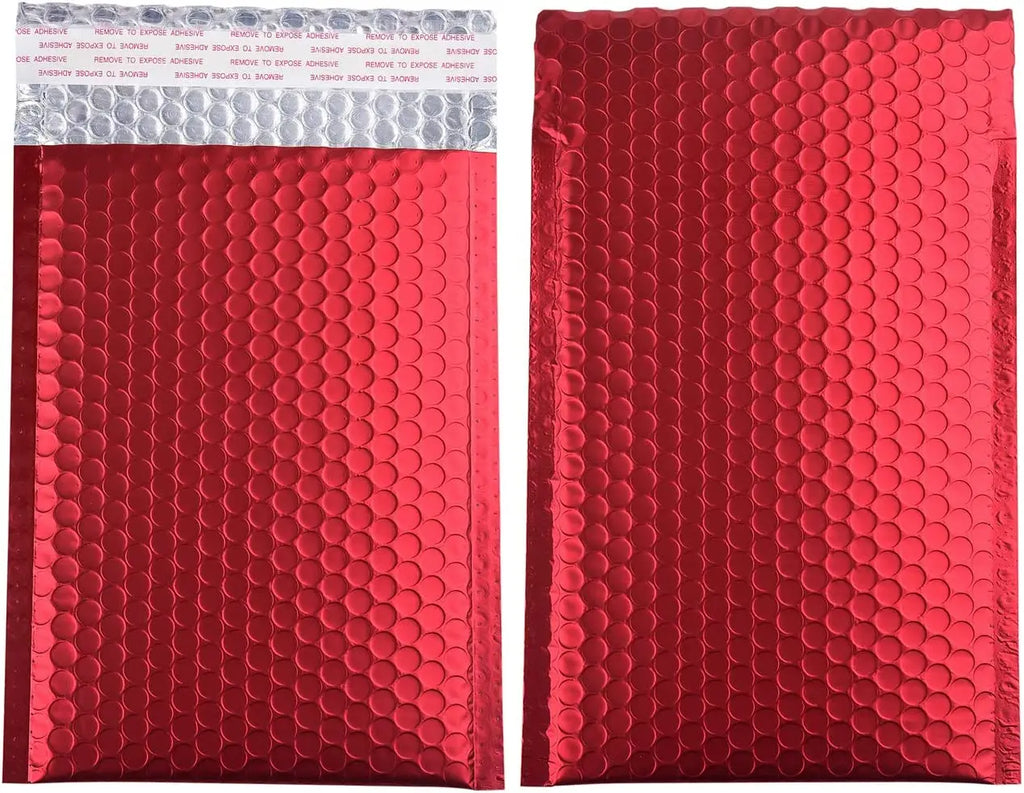Matte Mailing Bags Custom logo Printing Shipping Package Biodegradable Metallic Bubble Mailers for Express Clothing