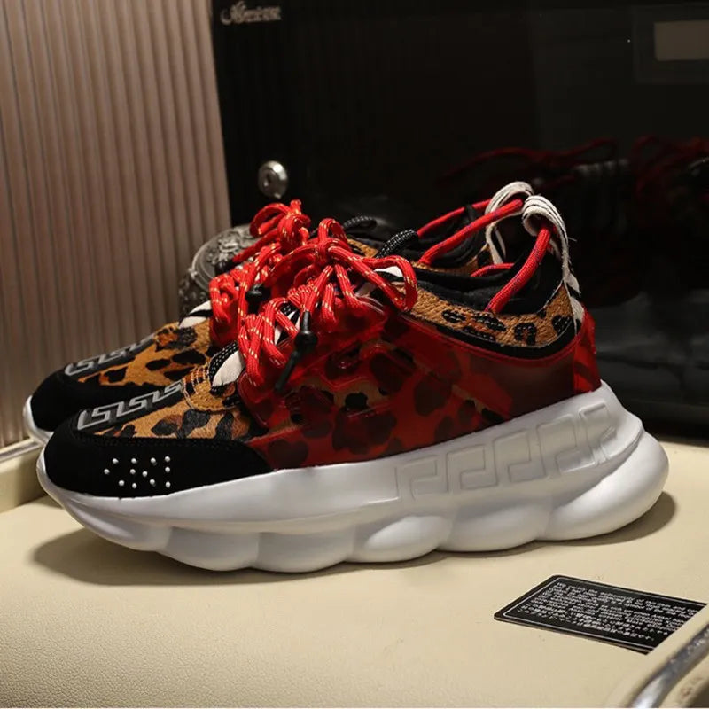 Designer Fashion Men's & Women's Luxury Casual Sneakers Retro Style Running Walking Shoes for Summer High Quality Tenis Zapatos