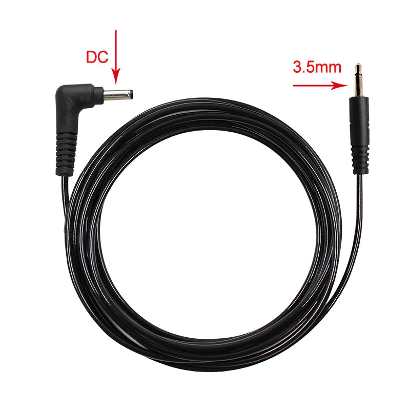 Tattoo Clip Cord 3.5mm Silicone Cable for Professional PMU Machines Permanent Makeup Machines 1pc DC Tidesmit