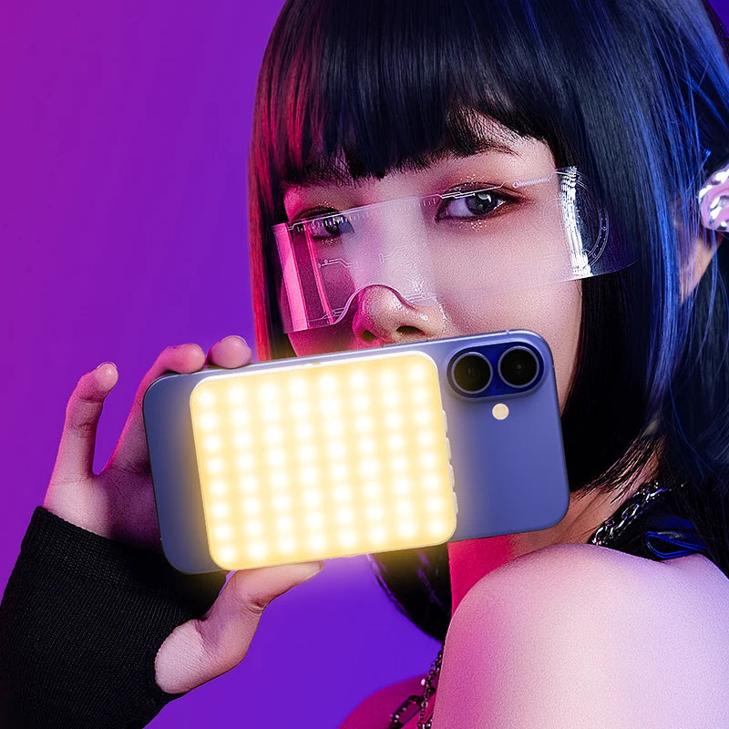 K25 Magnetic Led Fill Light for Mobile Phone 4W Brightness Selfie Studio Photography Video Clip for Photos & Videos Photography Tidesmit
