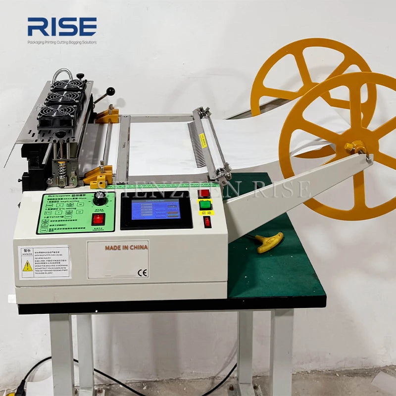 Customized Velcro Tape Cutting Non Woven Roll Sheet Cutting Machine Tape Cutter With Wholesale Price