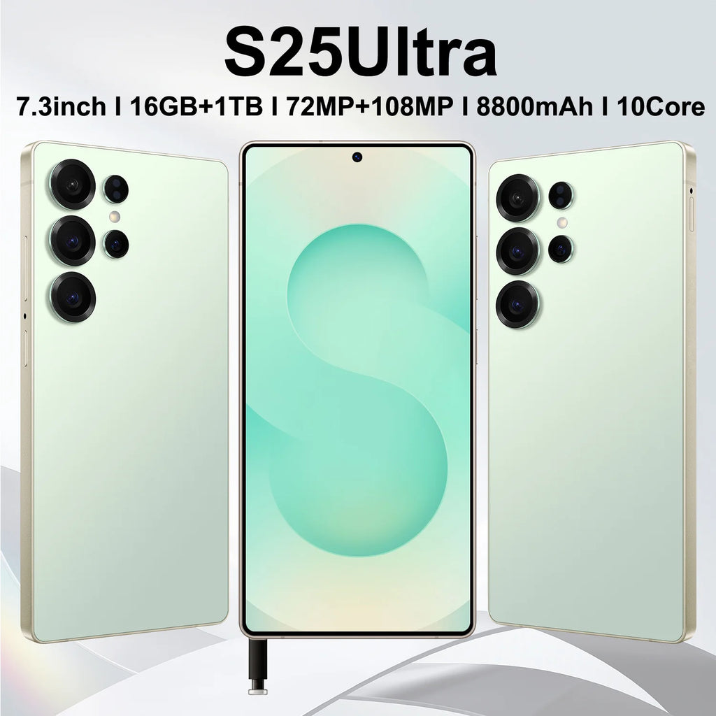 S25 Ultra 5G Smartphone - 1TB Storage, 16GB RAM, 7.3" AMOLED Tidesmit