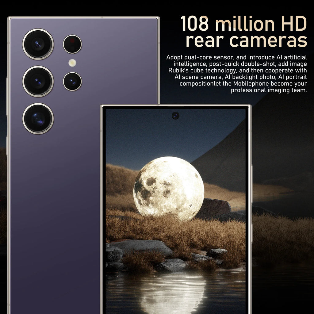 S24 Ultra 5G Smartphone 1TB 16GB RAM 7.3 Inch AMOLED Display Tidesmit