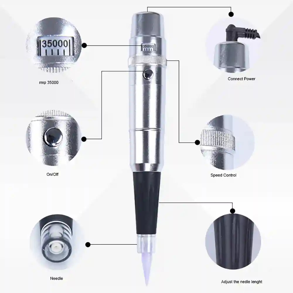 Tidesmit PMU Machine for Permanent Makeup - Precision Lip & Brow Pen Permanent Makeup Machines Tidesmit