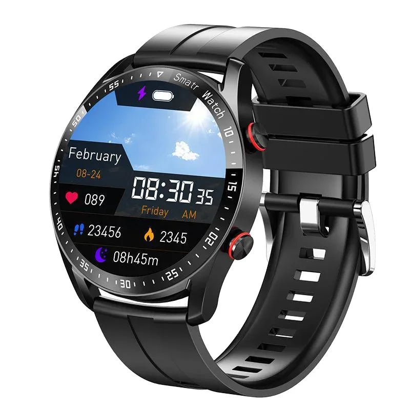 2025 hot Smart Watch Men BT Call Heart Rate Health Monitoring Sports Fitness Tracker Waterproof Ip68 Smartwatch for Huawei HW20 - Tidesmit