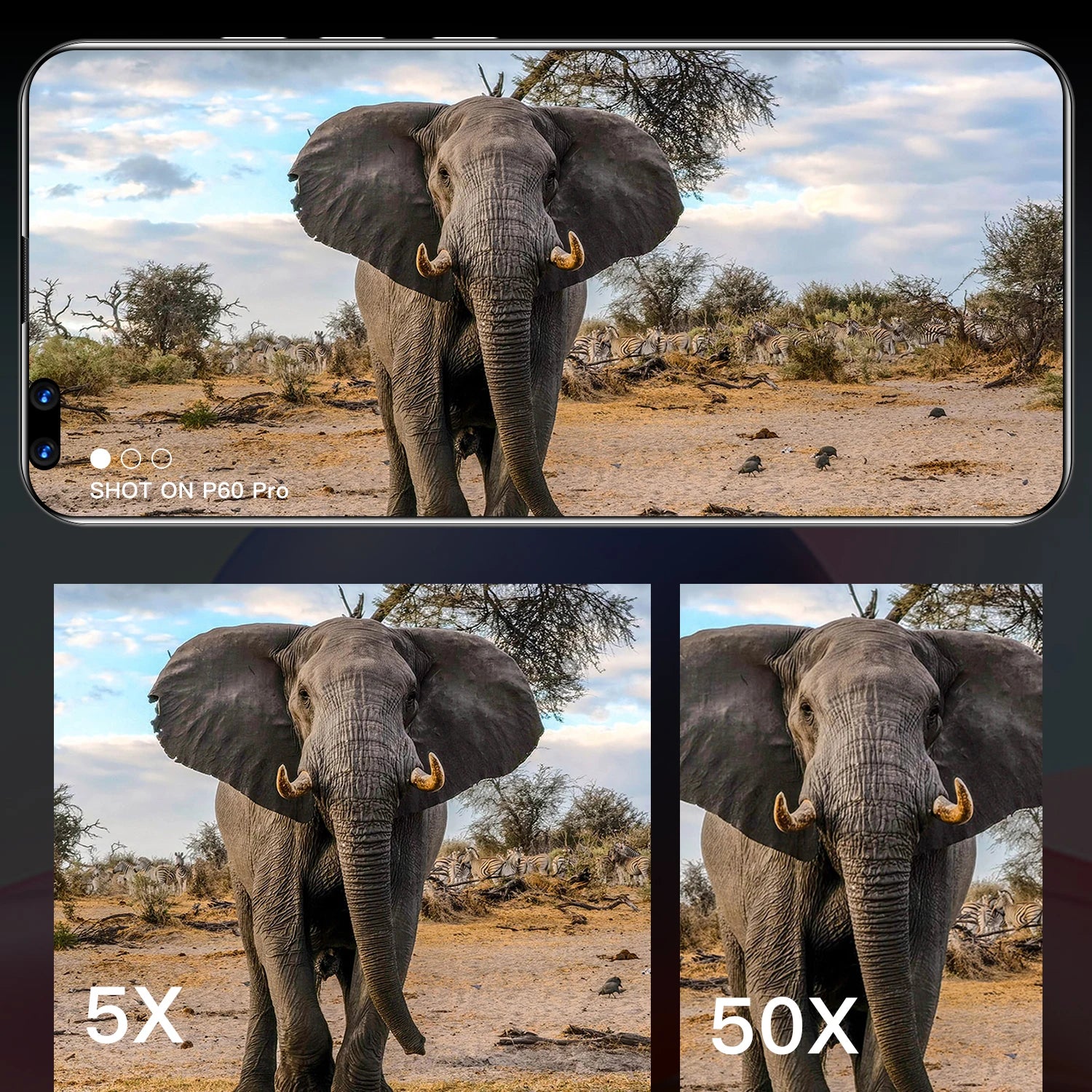 New P60 Pro 7.8 Inch 10 Core Smart Phone 16GB+512GB 4K HD GPS Navigation 5G Android SmartPhone 40+48MP Game Mobile Phone - Tidesmit