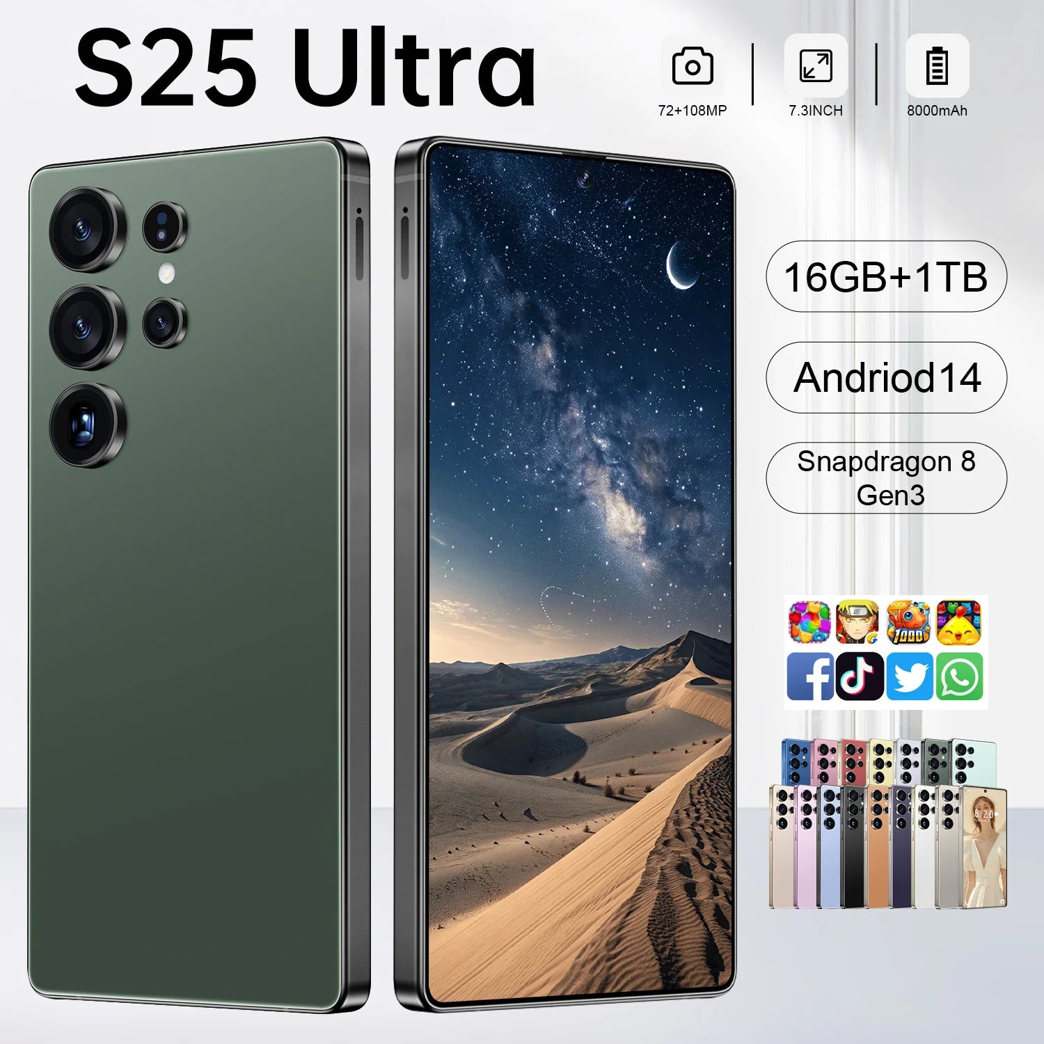 Close up of 2025 S25 Ultra smartphone showing titanium frame buttons and precision S Pen stylus ports in detail.