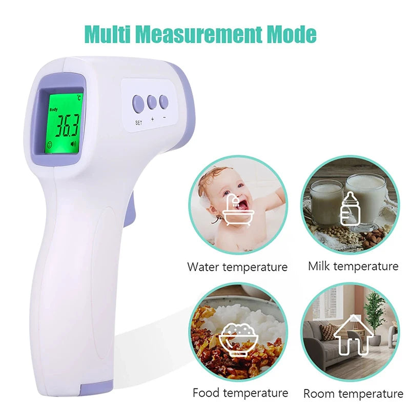Forehead Digital Display Thermometer Non-contact Infrared Infant Temperature Fever Safety Health Measurement Tool