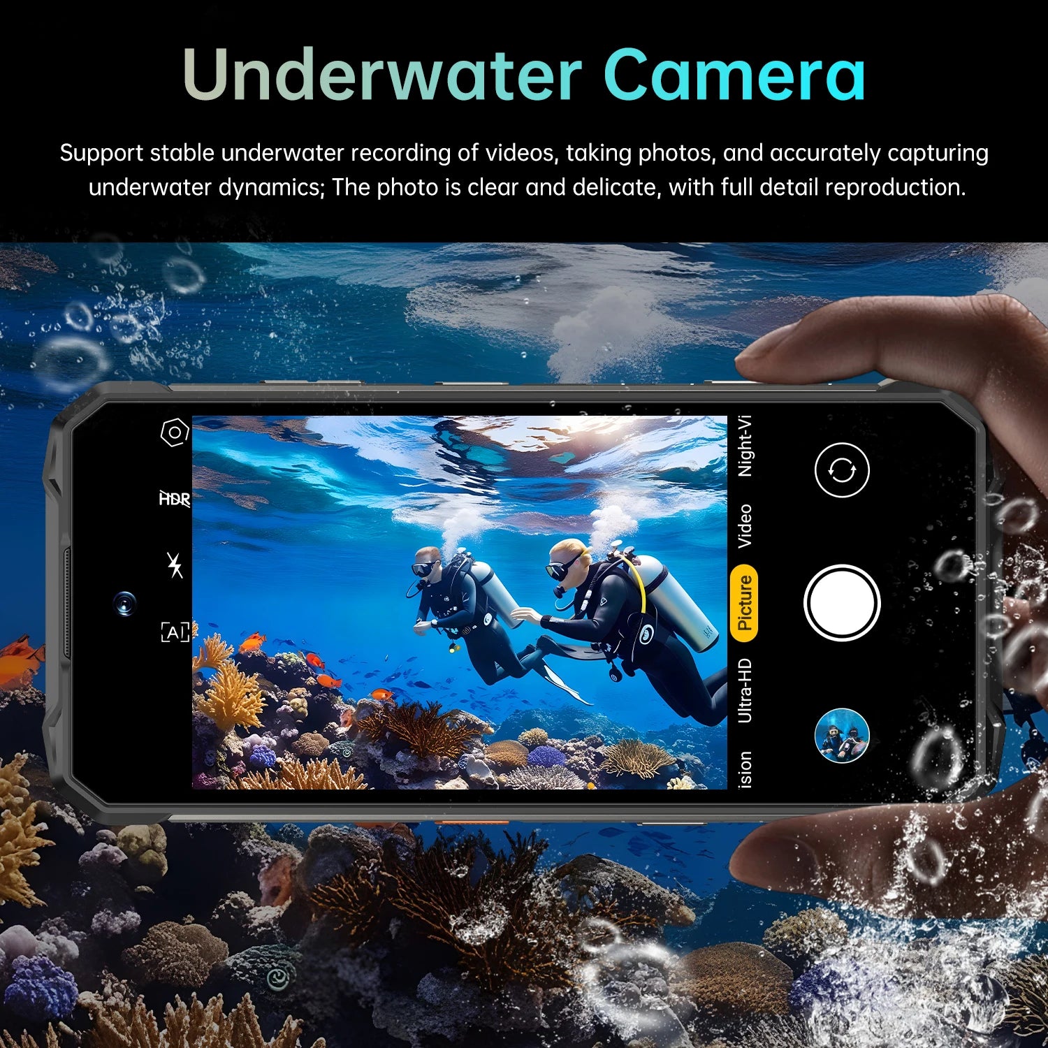 Tidesmit X27 Ultra Android smartphone with 7.2 inch display, 16GB RAM, 1TB storage, and dual SIM capacity.