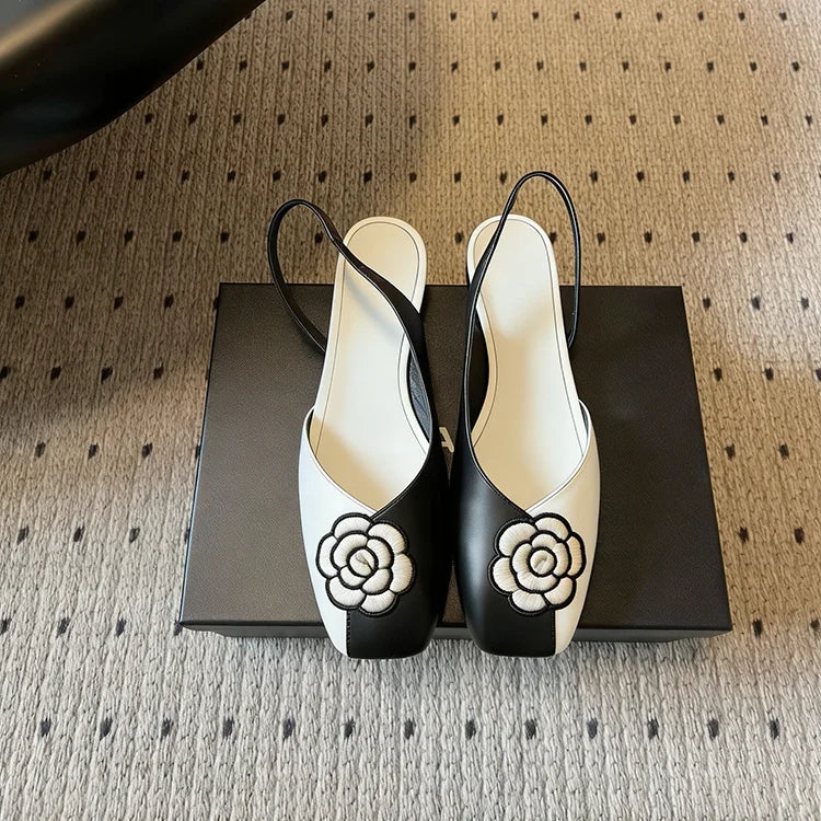 Luxury CC Style Designer Shoe Women for Women New Styles Women's Flat Shoes Loafers Shoes for Women Lady Shoe Slingback Pumps