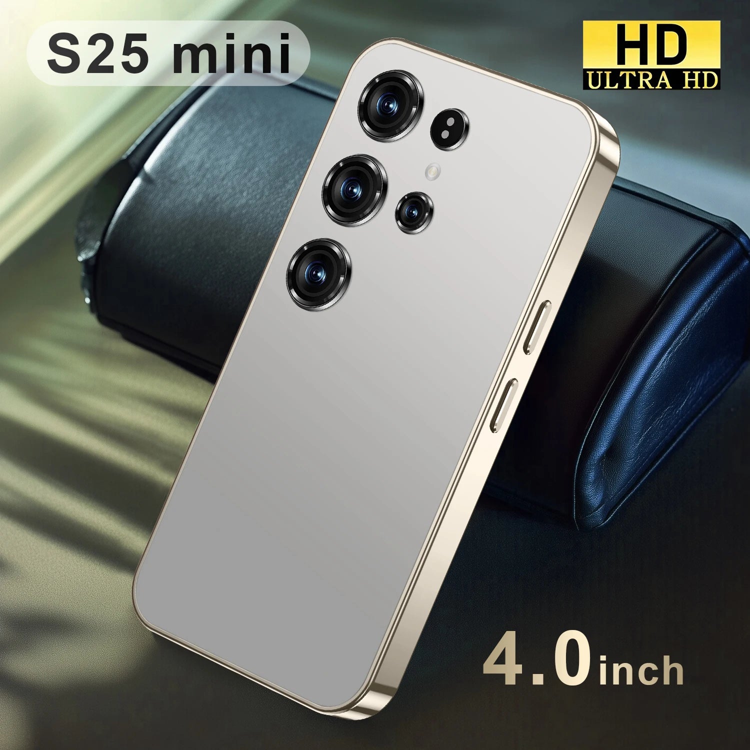 Mini Android Smartphone 4GB/64GB HD Unlocked - Dual SIM Device Gray 4 G Tidesmit