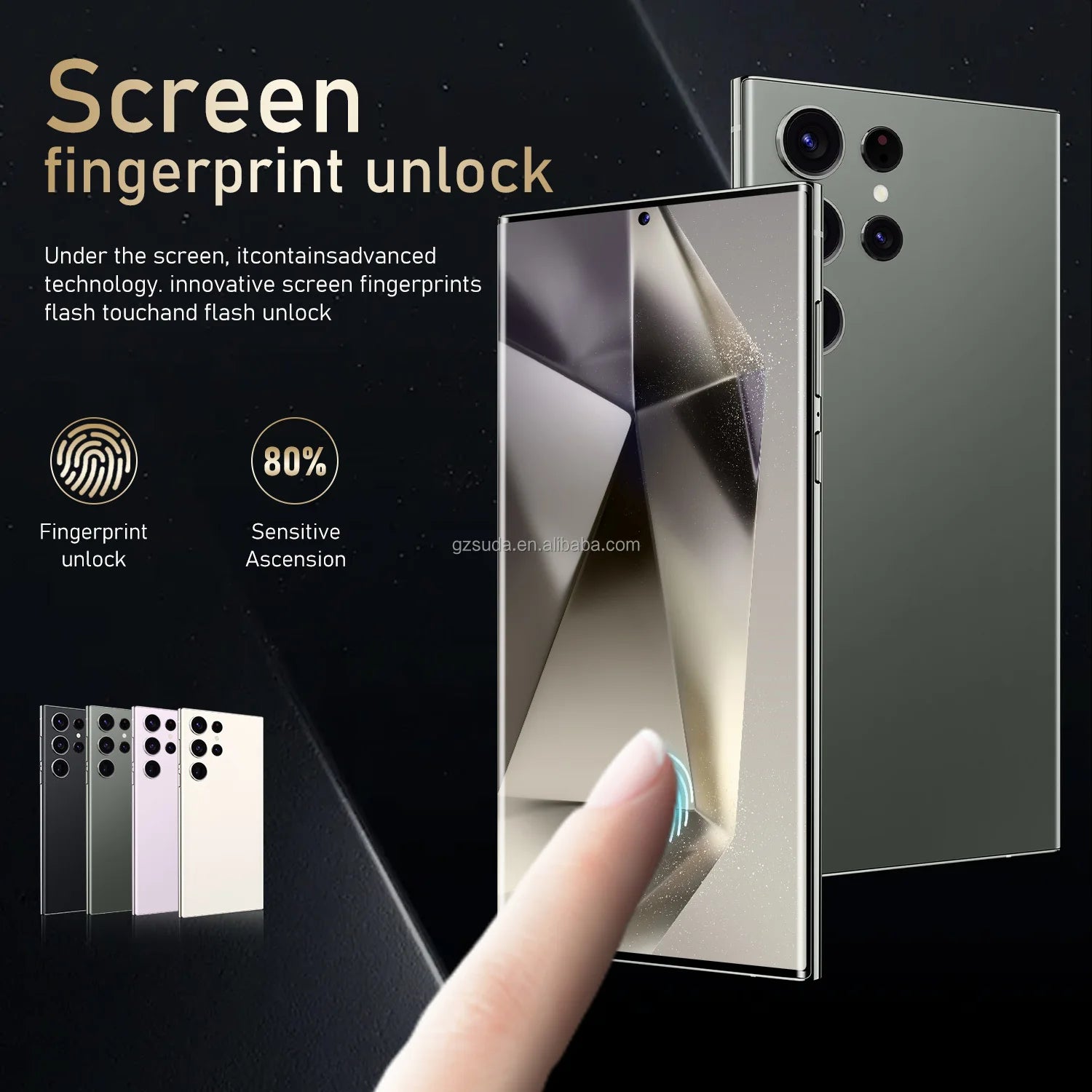 Note 30 Ultra Smartphone 7.3 Inch AMOLED Screen Telephone Smartphone 5G Cellphone Large Screen HD Camera - Tidesmit