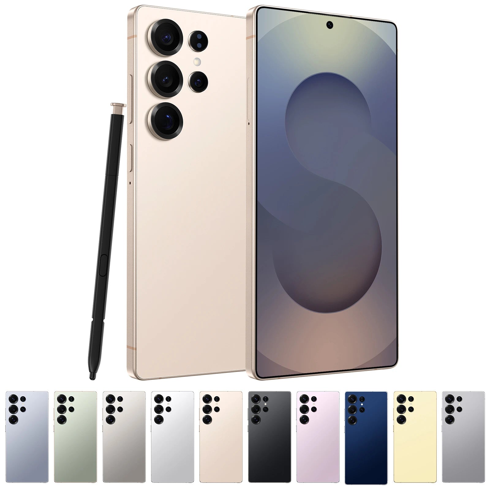 Hot Selling S25 ULTRA 16GB+1TGB 7.3 Inch Phone Original Full Display Android 14.0 Mobile Cell Smart Phone - Tidesmit