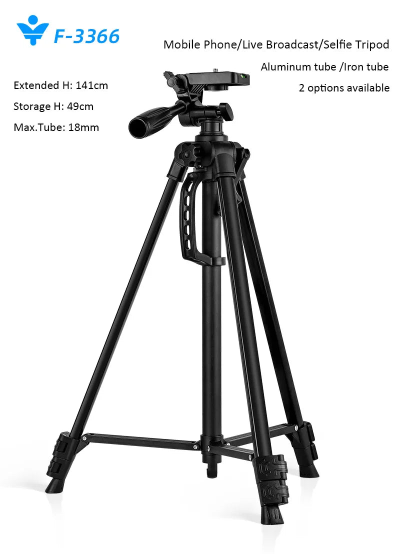 New Lightweight Adjustable LED Ring Light Self-Timer Phone Holder and Camera Tripod for Live Broadcast Equipment Hot Sale Tidesmit