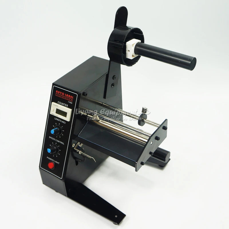 AL1150D Automatic Label Dispenser Electric 220V 50Hz for Chemical & Food Applications Adhesive Labels Metal Plastic