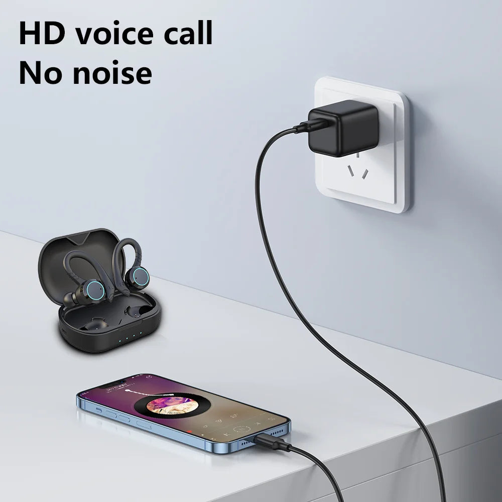 Electronics IPX7 Ecouteur San Fil Hifi Bass Sports Earphones Headphones TWS Wireless Earbuds Audifonos Fone De Ouvido Bluetooth Tidesmit