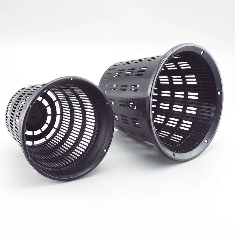 Mesh grow Pot Net Cup plastic Basket Orchid Plant Flowers Planting Nursery Pots Breathable Hydroponic Greenhouse Garden Tools
