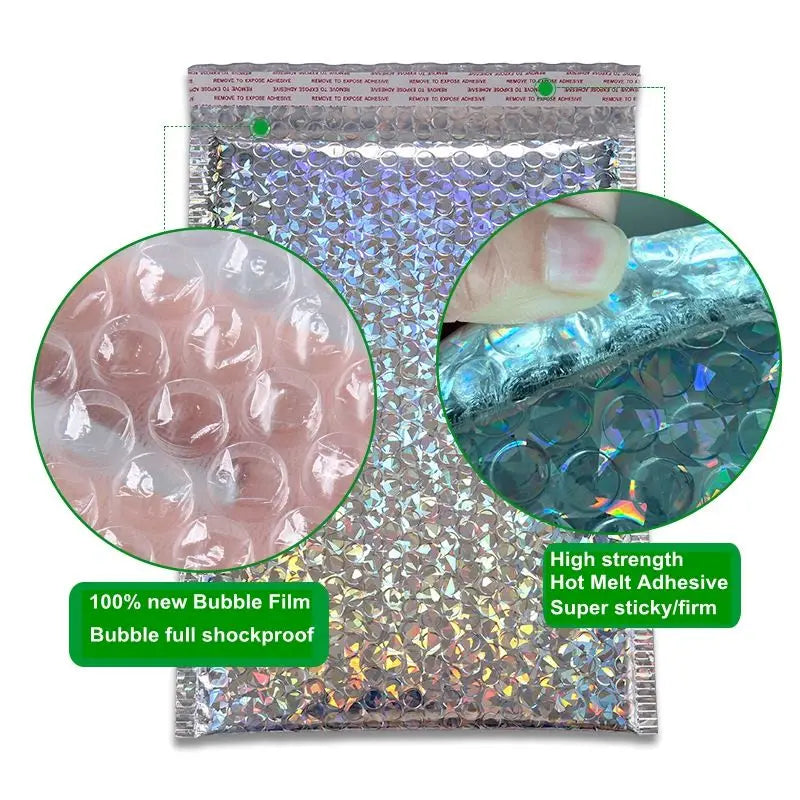Factory Customized Shipping Packaging Mailer Bubble Padded Envelope Poly Bubble Mailer