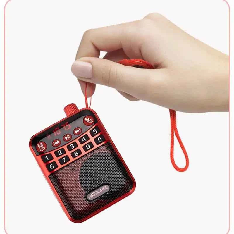 M-39 Portable for Bluetooth Card Speaker with Flashlight Function Wholesale Radio for Seniors Singing Opera Storytelling My Store