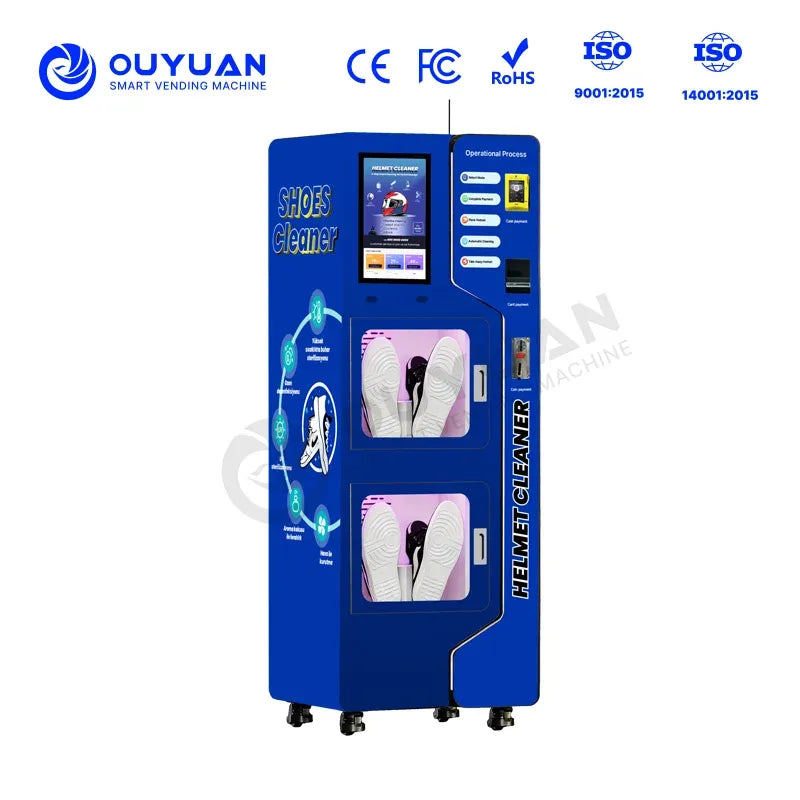 Intelligent Commercial Shoe Washing Machine with UVC Sterilization