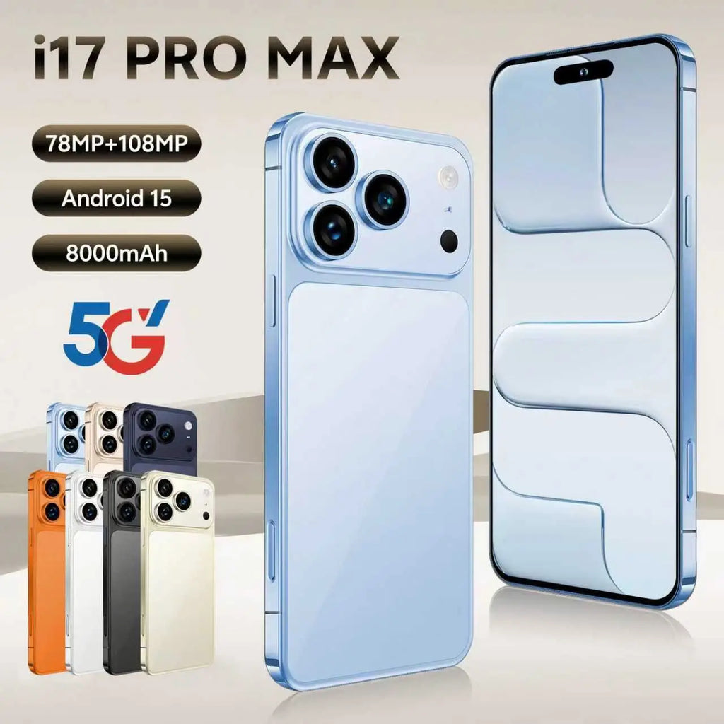 Tidesmit S26 Ultra 5G smartphone with 16GB RAM, 1TB storage, and 4K display in a sleek modern design.