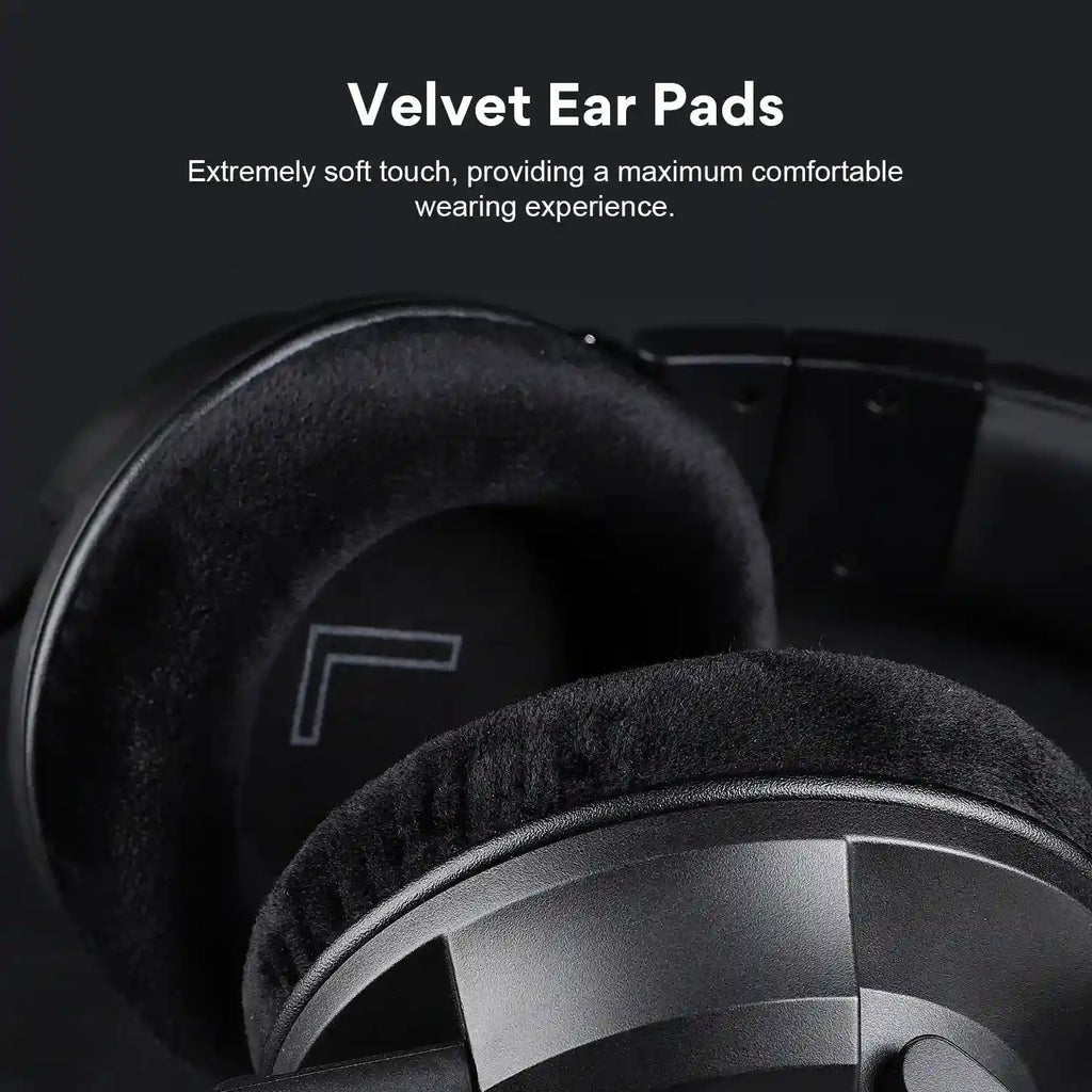 Open Back Audiophile Headphones - Wired Hi-Res Studio Monitor Tidesmit