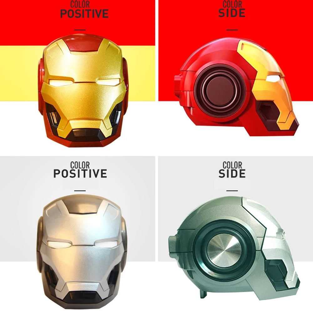 Wireless Cartoon Creative Gift Robot Radio Subwoofer Small TWS Speaker Sound Box Iron Man Wireless bluetooth Speaker My Store