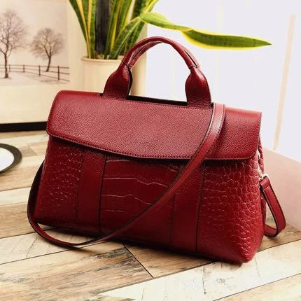 Hot Selling Fashion Genuine Leather Designer Crossbody Luxury Purse Hand crocodile Bags Women Ladies Handbags