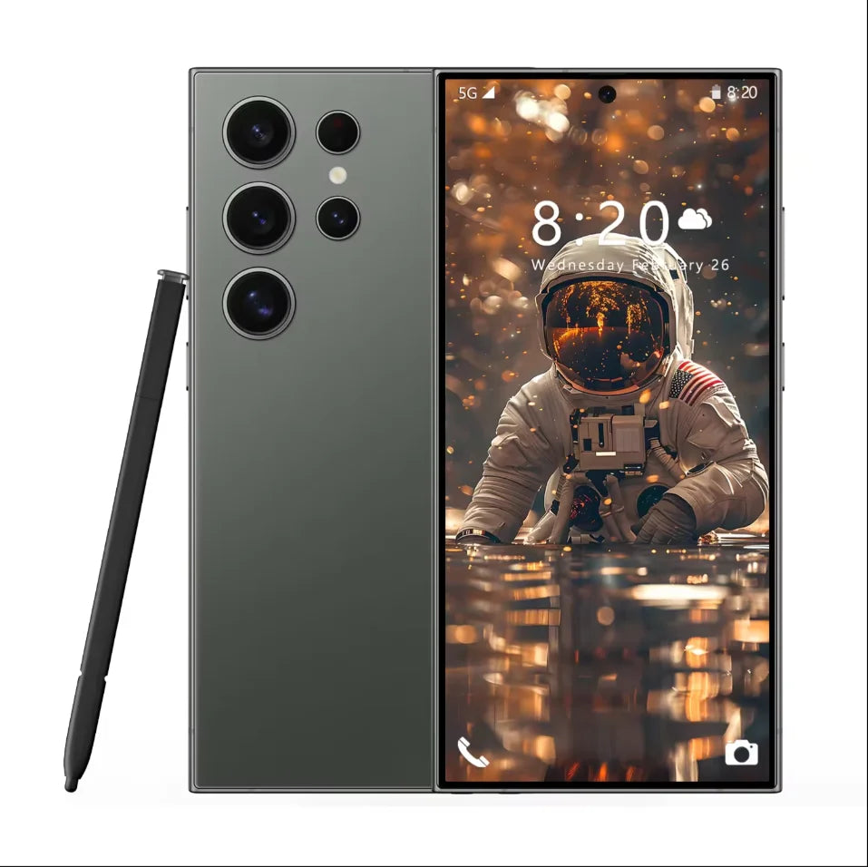 Hot Selling Unlocked 7.3-Inch for Gal Axy S24 Ultra 4G Smartphone 512G Android Phone with 108MP Rear Camera CDMA and LTE Cellula - Tidesmit