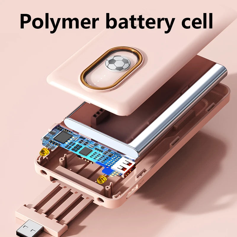 Power bank charger-10000mah Power Bank Customize Cartoon Gift Idea Fast Charging Station for Phone Power Banks Tidesmit