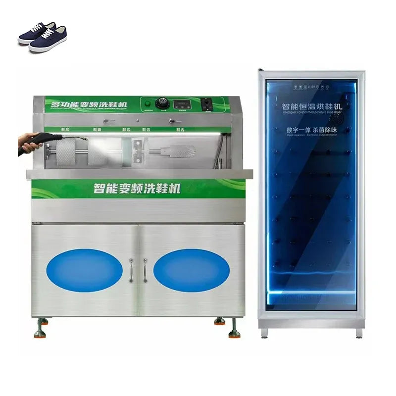 Commercial Shoe Washing Machine Fully Automatic with Dryer and Vending