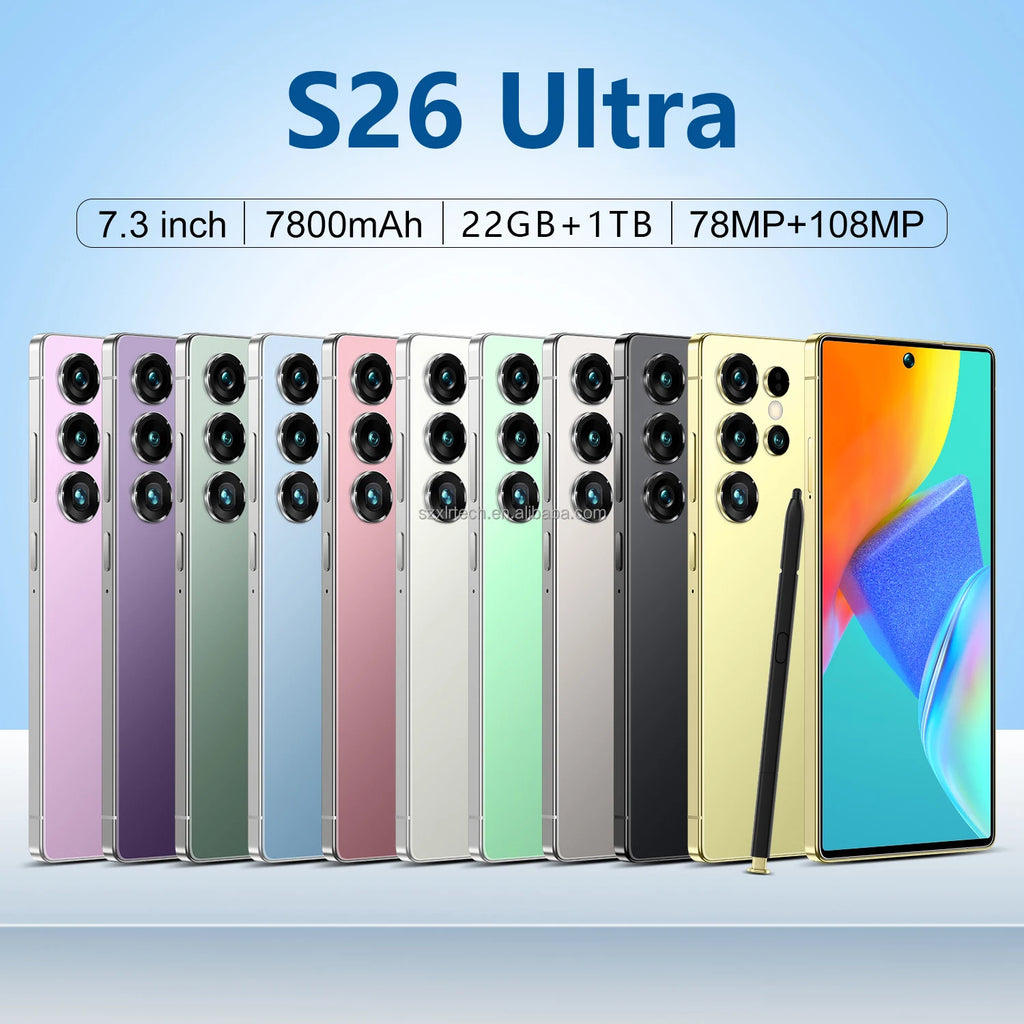 Tidesmit 5G Android Smartphone: 7.3-Inch Display, 22GB RAM, 1TB Storage Tidesmit
