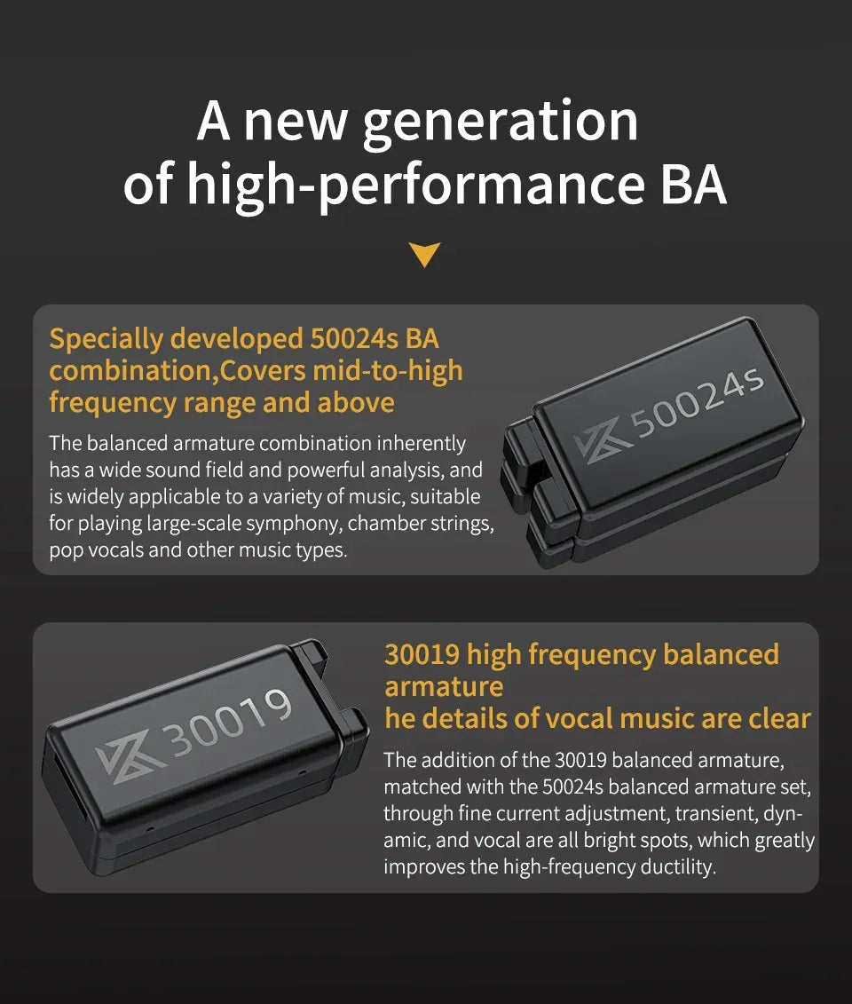 16-Driver HiFi In-Ear Monitors with Bass Focus by Tidesmit Tidesmit