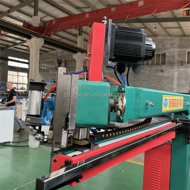 ZH-GDJ Single Piece Semi Auto Manual Box Stitching Nailing Making  Corrugated Cardboard Carton Box Stapler Stapling Machine