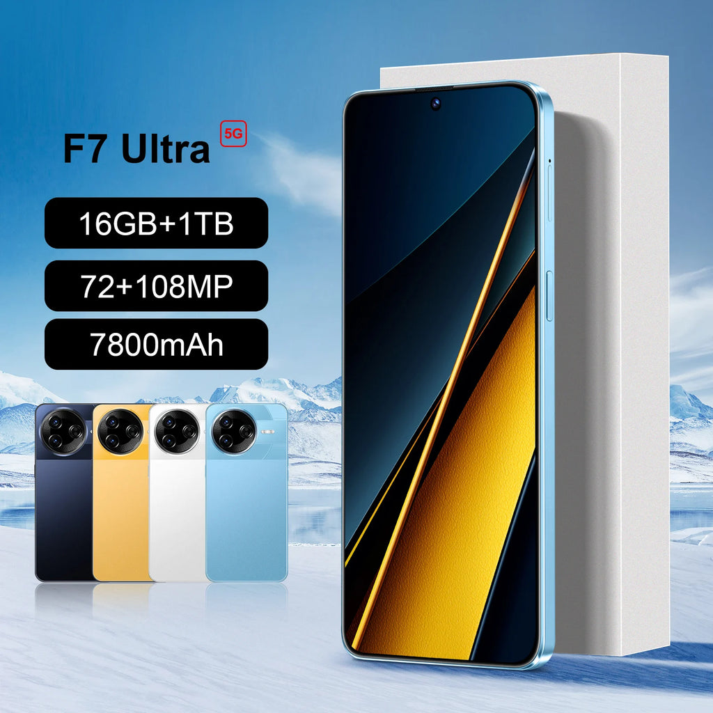 5G Smartphone 1TB 16GB RAM: High-Performance Unlocked Mobile Tidesmit