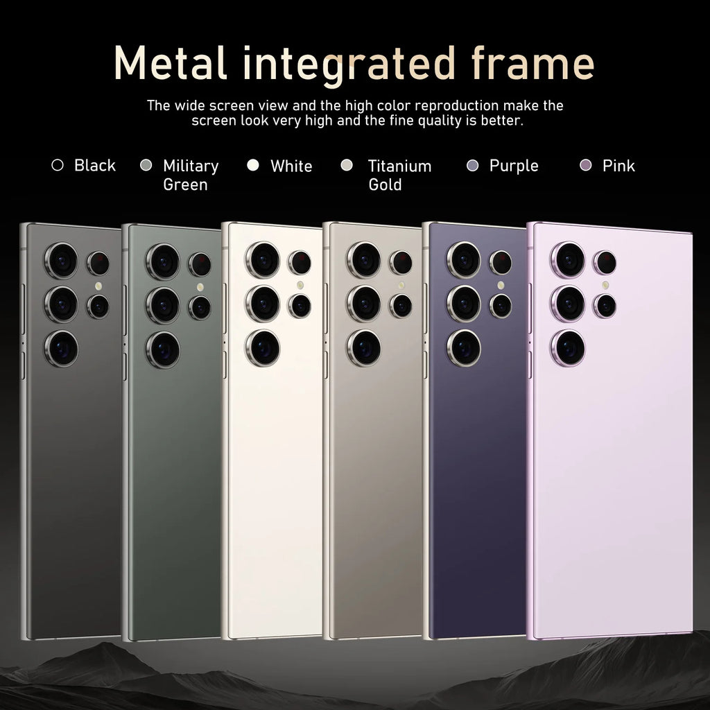 S24 Ultra 5G Smartphone 1TB 16GB RAM 7.3 Inch AMOLED Display Tidesmit